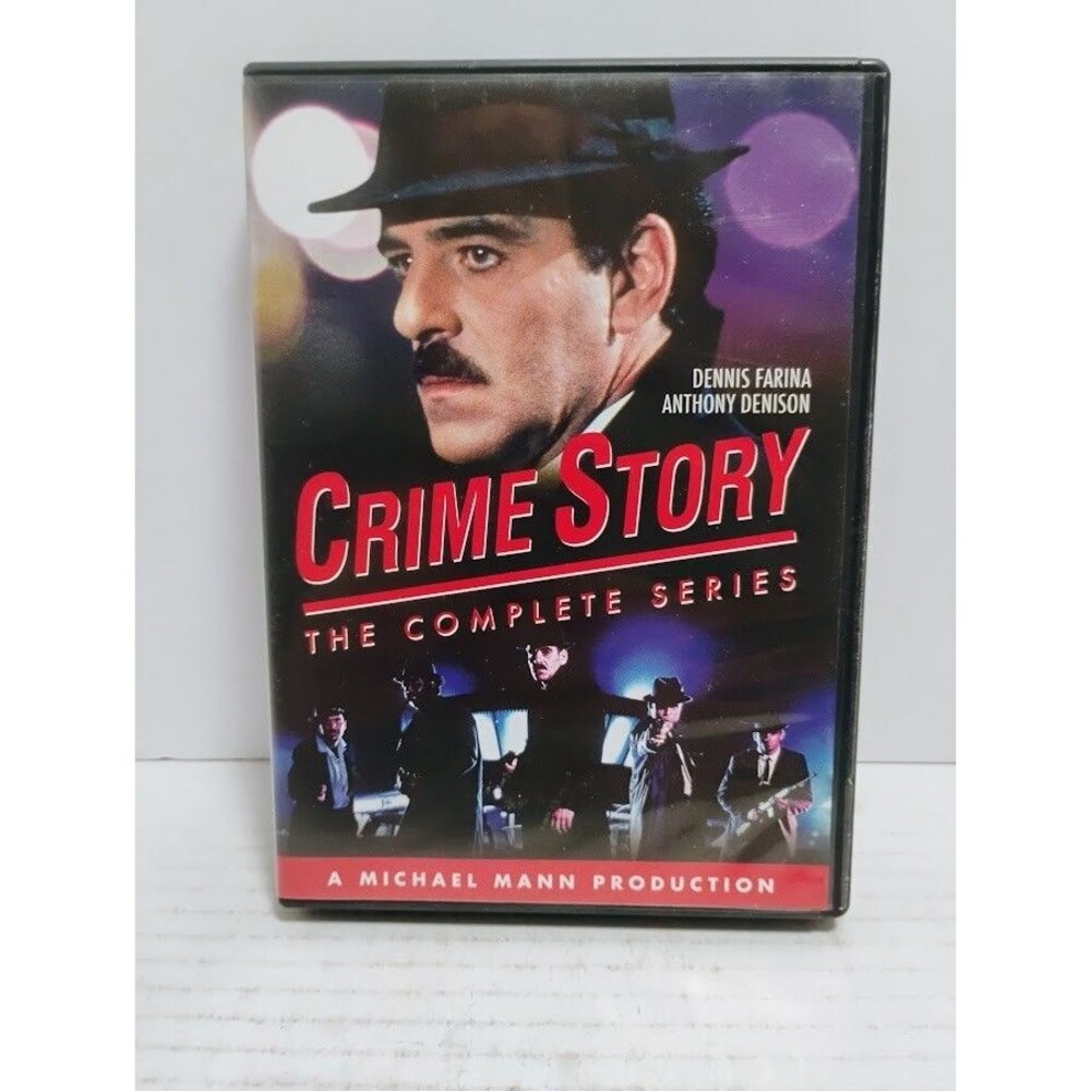 1996 LAKESHORE ENTERTAINMENT CRIME STORY COMPLETE SERIES DVD SET BY MICHAEL MANN